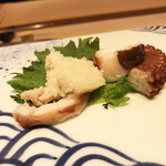 鮓 きずな - 明石 蛸、蛸の頭、蛸の子