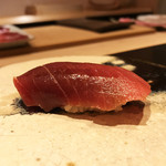 鮓 きずな - 勝浦 生本鮪 赤身漬け