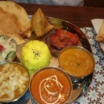 インド料理専門店 クシュクシュ - 2018　5/11　ターリーセットB