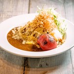 Awaji Island grilled tomato cheese curry