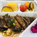 飯田橋 Dining Terrace 霜月好日 - 柔らかサーロインステーキ　７５０円