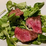 ファリナモーレ - ◆和牛のロースト 和牛の肉のかたまりを、丸ごとグリルで焼いたローストビーフ！