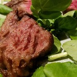 ファリナモーレ - ◆和牛のロースト 和牛の肉のかたまりを、丸ごとグリルで焼いたローストビーフ！