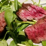 ファリナモーレ - ◆和牛のロースト 和牛の肉のかたまりを、丸ごとグリルで焼いたローストビーフ！