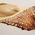 ファリナモーレ - ◆できたてふんわりムースのデザート 目の前で手際よく創り上げるムース！ 見て見て！この繊細さ！