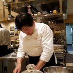 ファリナモーレ - 奥田シェフ直々に  おまかせフルコース料理を造って頂きました✨