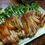 Torimasa - 本日のおすすめ。地鶏の炭火焼（850円）これは絶対注文したほうがいいです♪