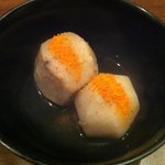 ふじ原 - 小いもの煎うに掛け（ランチ）