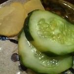 ふじ原 - お新香（ランチ）