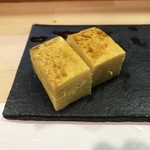 熟成寿司専門店 優雅 - 玉子。
      美味し。