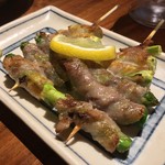 串焼 文福 - アスパラ肉巻き