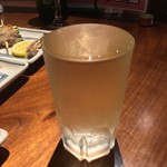 串焼 文福 - 昔は受け皿があったんだけど（笑）