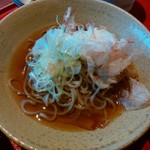 若紫 - 「豚ロースカツご膳」の　おろし蕎麦
