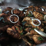 PAK MASALA RESTAURANT - チキンブロスト（ぼやけちゃいました...）