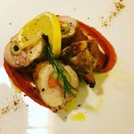 旬菜とワイン、和酒の店 アルヴェル - 若鶏のインボルティーニ