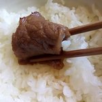 焼肉処 まるます家 - 牛カルビ♬　ご飯包んじゃいましょ♡ヤバ旨〜(>ω<)♡