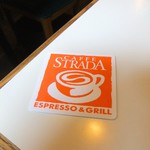 CAFFE STRADA - オリジナルのコースター。