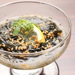 Okinawa Prefecture Fresh Mozuku Seaweed Vinegar