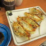 なおちゃんラーメン - 「餃子」（350円）。コレもスペシャルでした。