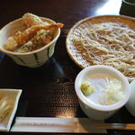 みなも - せいろと小海老天丼