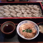 Hegisoba Wataya - へぎ３人前とミニカツ丼