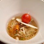 焼肉旬やさい ファンボギ - 冷麺