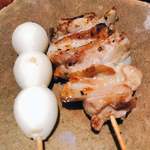 炭家 - 鶏なんこつとうずら卵