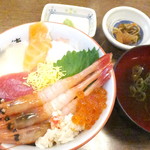 北のグルメ亭 - 北のグルメ丼　８８０円（税込）【２０１６年１１月】