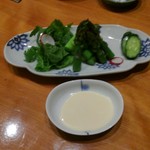 天馬 - アスパラガス　塩焼き？