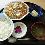 レストラン オアシス - 料理写真:麻婆豆腐定食 680円