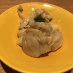 一碗水 - 椒麻鮮貝(イタヤ貝の実山椒ソース和え)