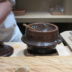 お料理 佐藤 - 炊き立てが装われます