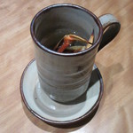 お料理 佐藤 - 蟹爪の燗 900円(税別)