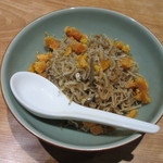 お料理 佐藤 - ご飯に、唐墨ジャコ