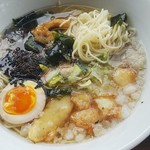 福の鯛ラーメン　麺の状態(2018.05.17)