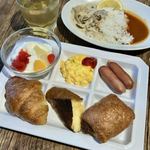 EDIT DINING  - BREAKFAST(\1,200)　盛り付け例