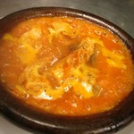 本日のモツ煮込み