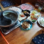 大島本陣茶屋 - 国産牛＆夢豚しゃぶしゃぶ食べ放題