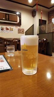 Renkouen - 生ビール280円
