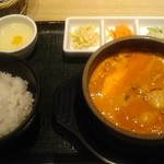 東京純豆腐 - 濃厚ごま坦々スンドゥブ