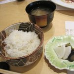 会席茶屋 菊泉 - ご飯