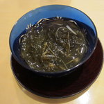 会席茶屋 菊泉 - 中身はモズク