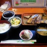 鰻・天ぷら 山中 - サンマの開きランチ