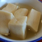 富山秋吉食堂 - 高野豆腐。