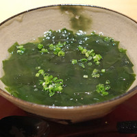 常 - 鯛の白子の茶碗蒸し　若布餡かけ
