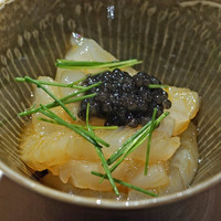 常 - アオリ烏賊の黄身酢和え