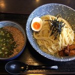 麺楽屋 - 冷やしつけ麺ゴマねぎダレ（中）　880円