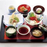 Sashimi Tempura set