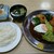 日多地 - ハンバーグとひれかつ定食 1250円