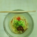 谷川米穀店 - うどん(小・冷)と卵(生卵)